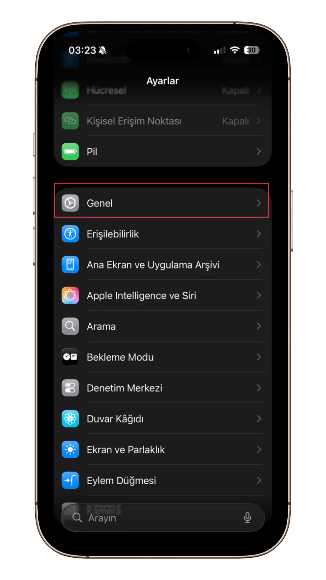 iphone ekran resmi önizlemesi kapatma iphone ekran resmi önizlemesi kapatma