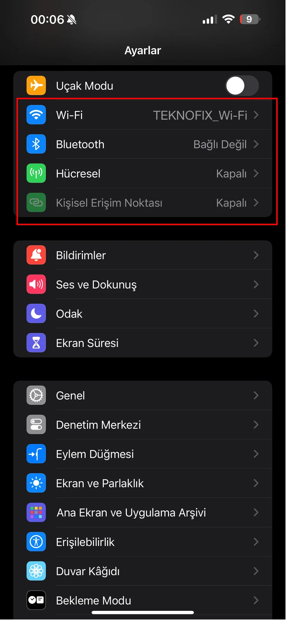 ısınan iphone soğutma