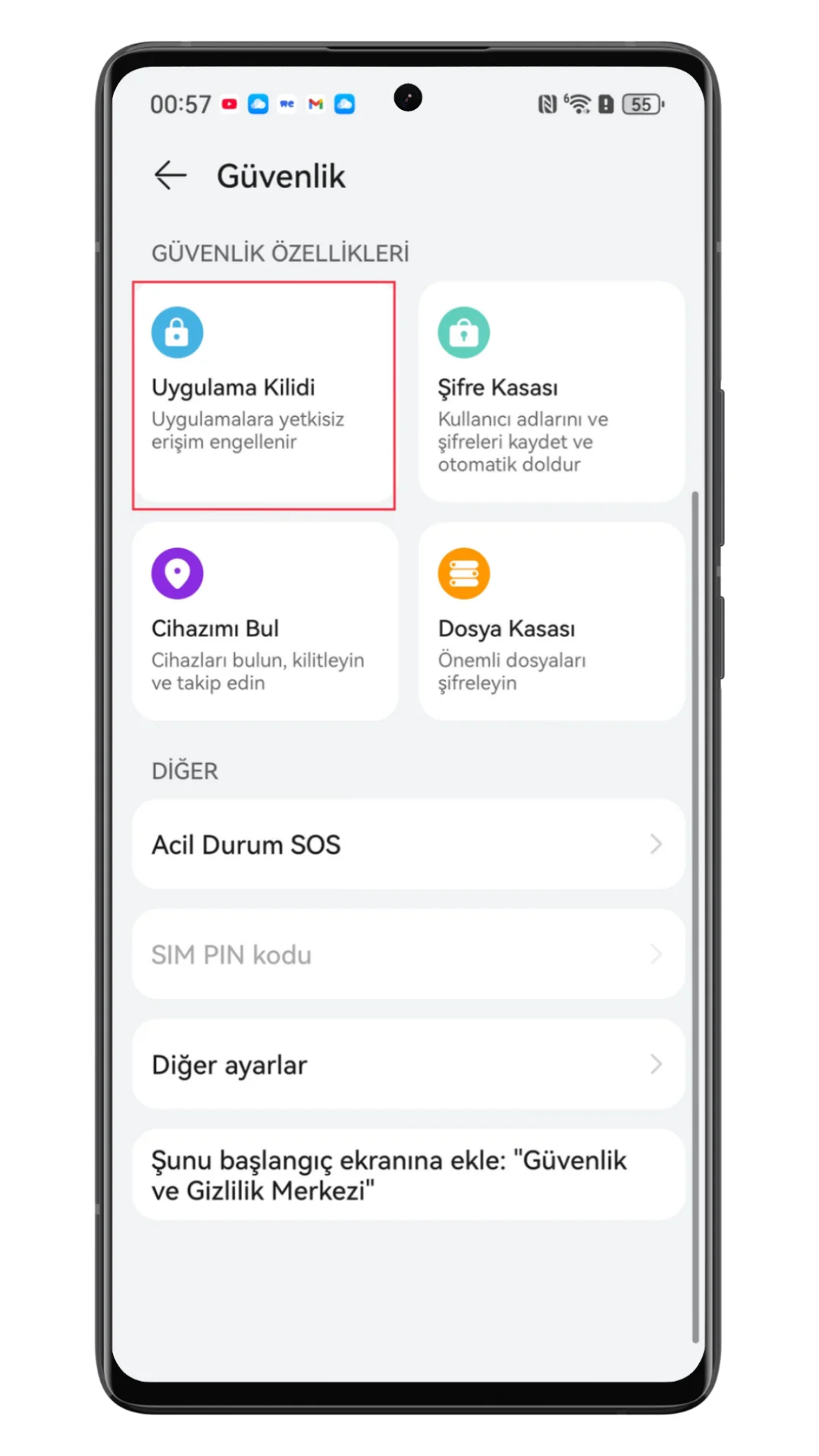 huawei uygulama kilidi huawei uygulama kilidi