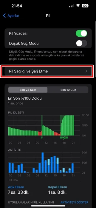 iPhone En Sağlıklı Nasıl Şarj Edilir? 