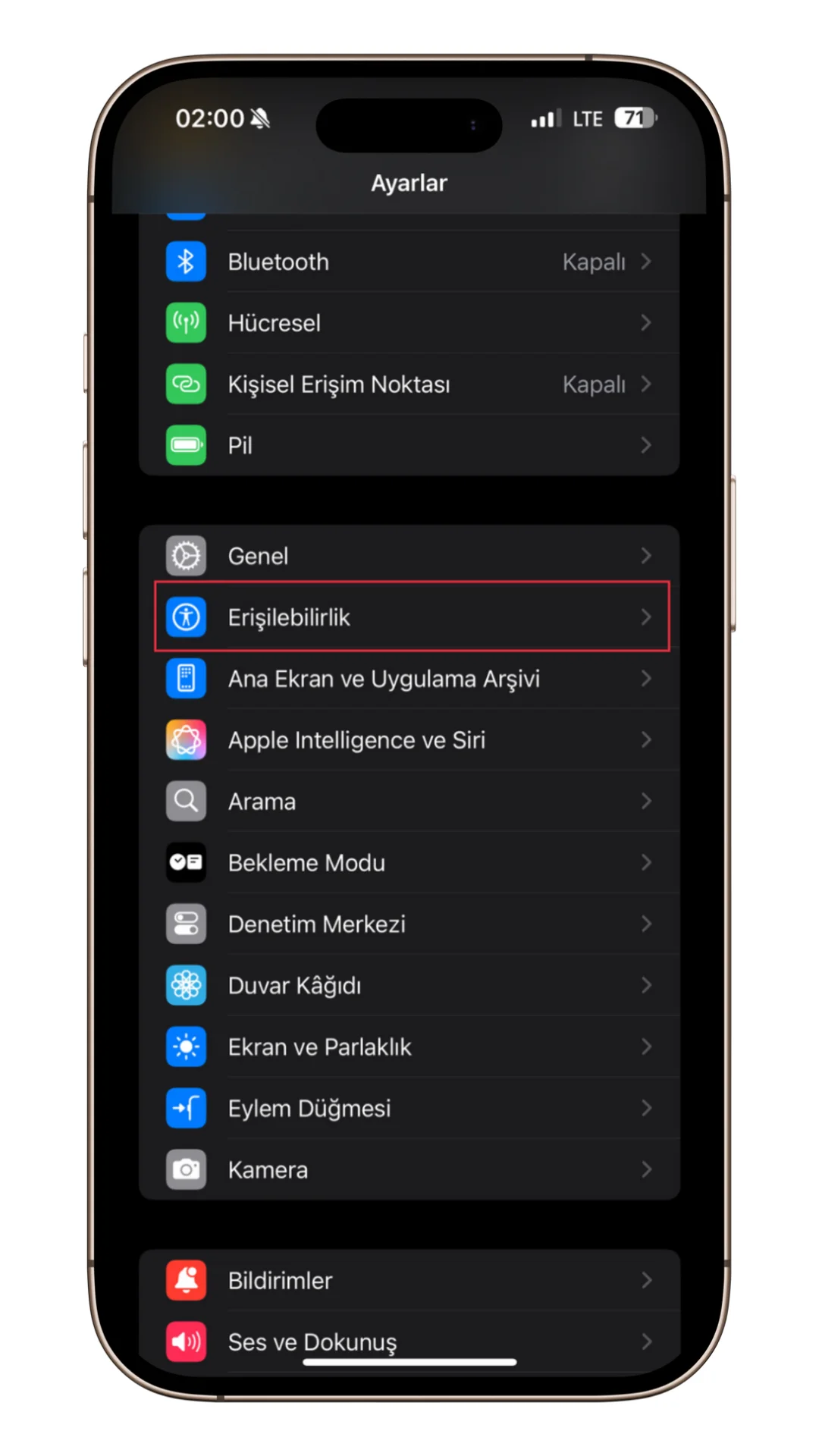 iphone apple tv kumandası