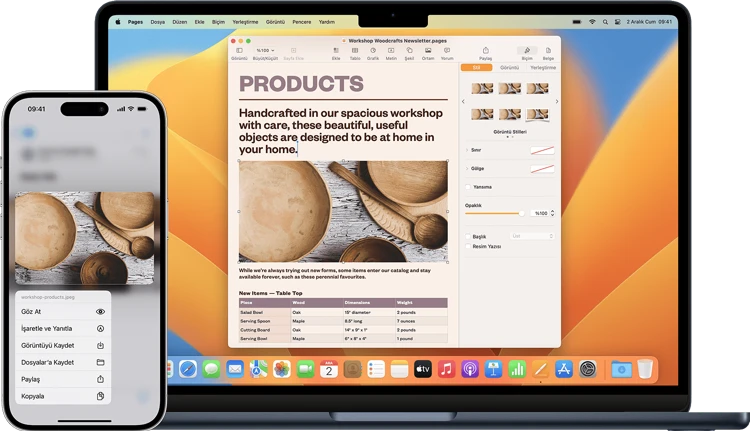 iPhone’dan MacBook’a Kopyala Yapıştır Nasıl Yapılır?