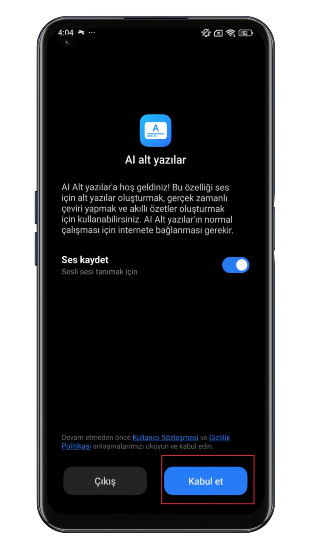 xiaomi ai alt yazılar