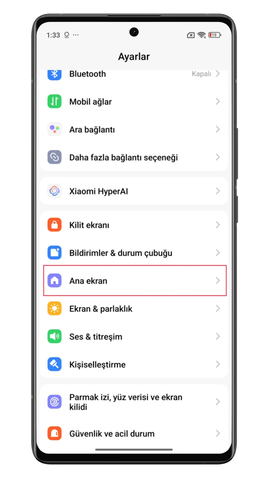 xiaomi ana ekran görünümü değiştirme xiaomi ana ekran görünümü değiştirme