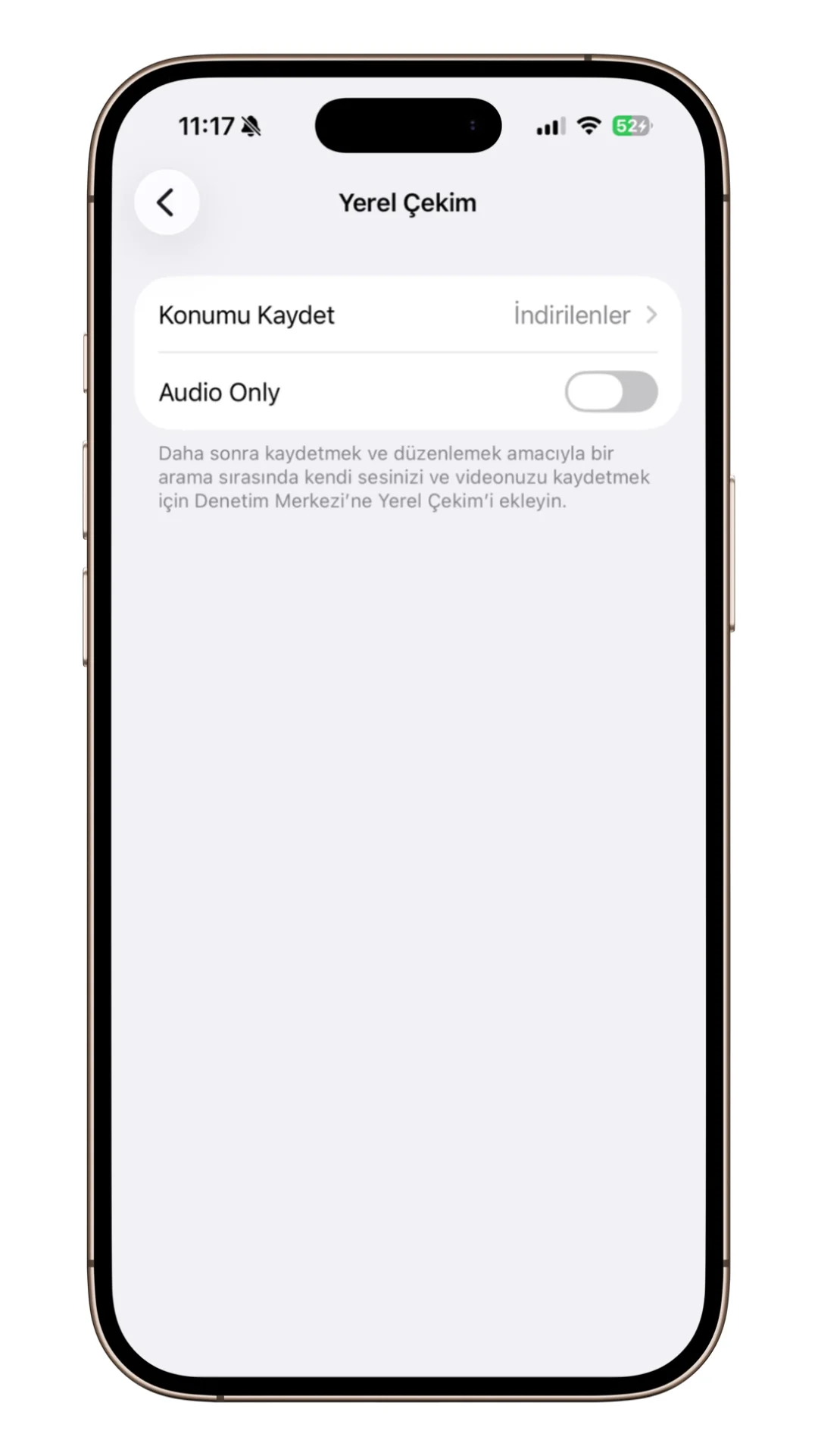 iphone yerel çekim iphone yerel çekim