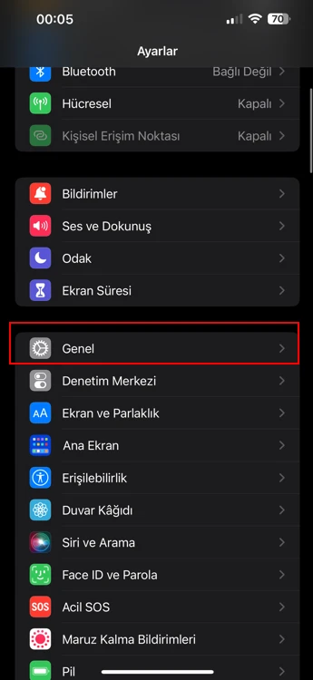 iPhone Resim İçinde Resim Aktif Etme