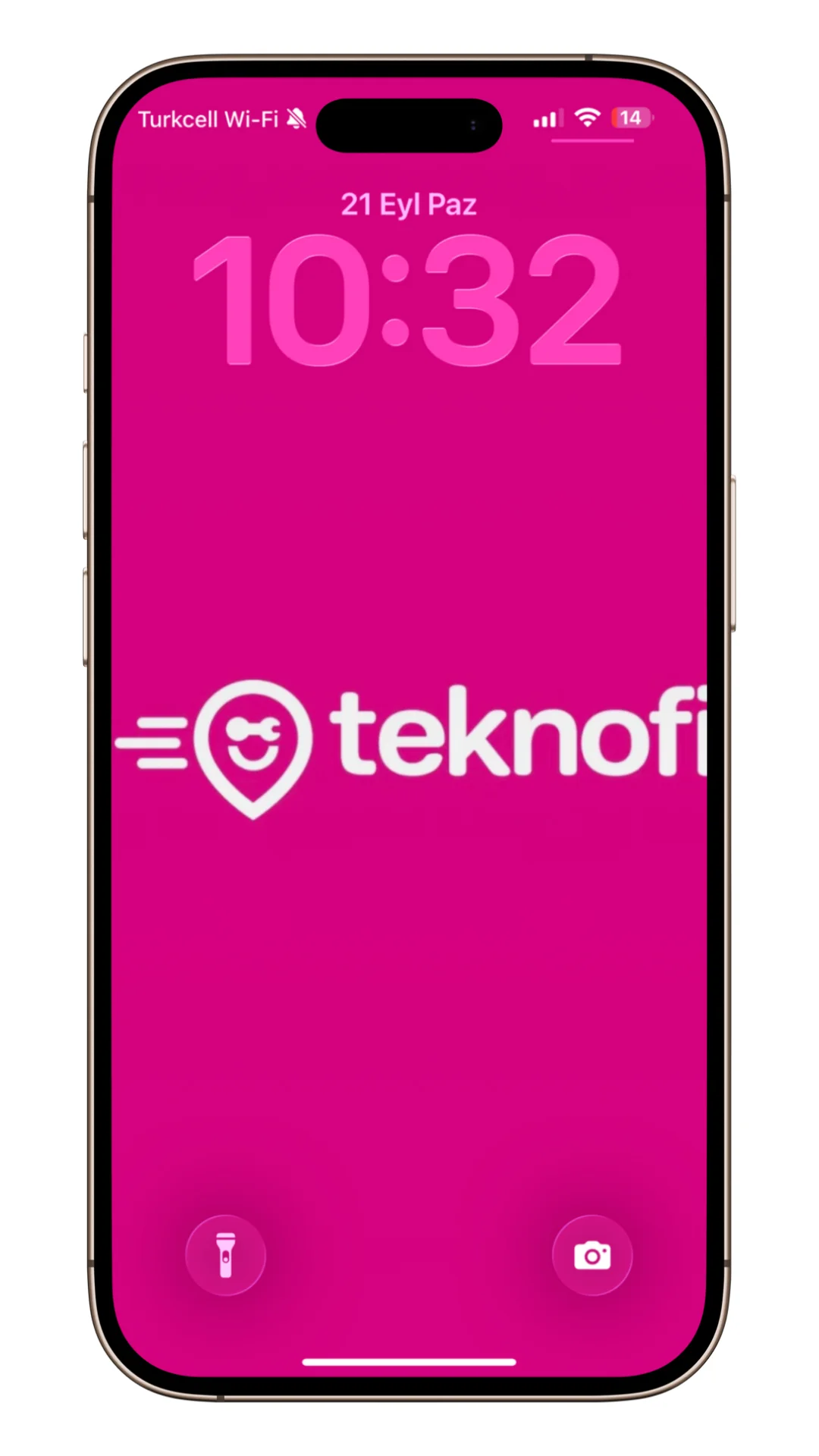 kilit ekranı saat görünümü değiştirme