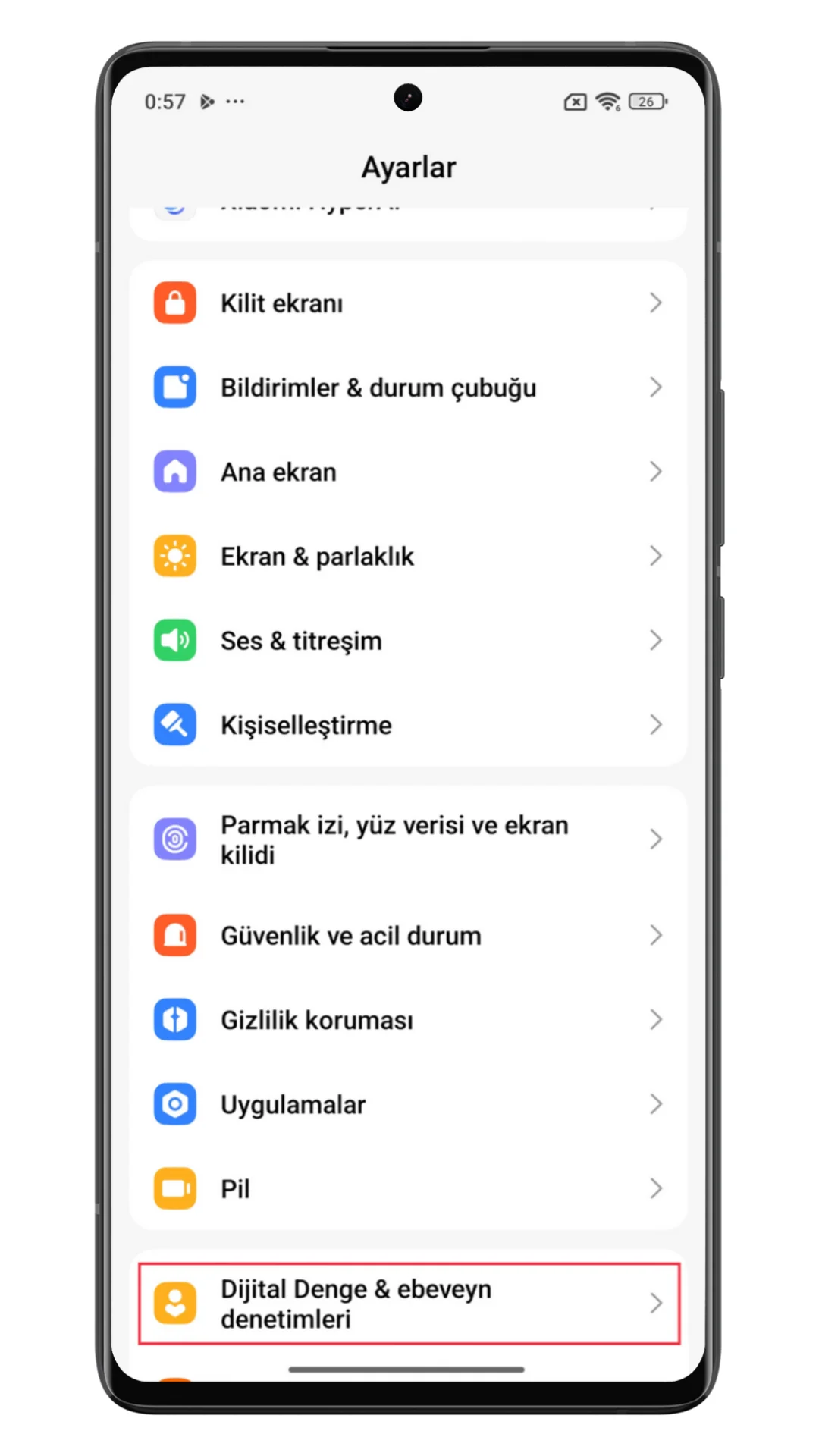 xiaomi telefon kullanım detayları