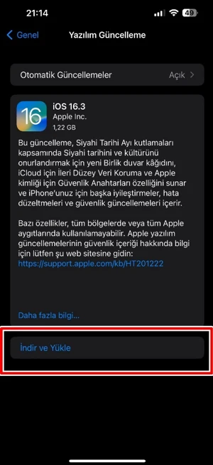 iPhone Donma ve Kasma Sorunu Çözüm Yolları