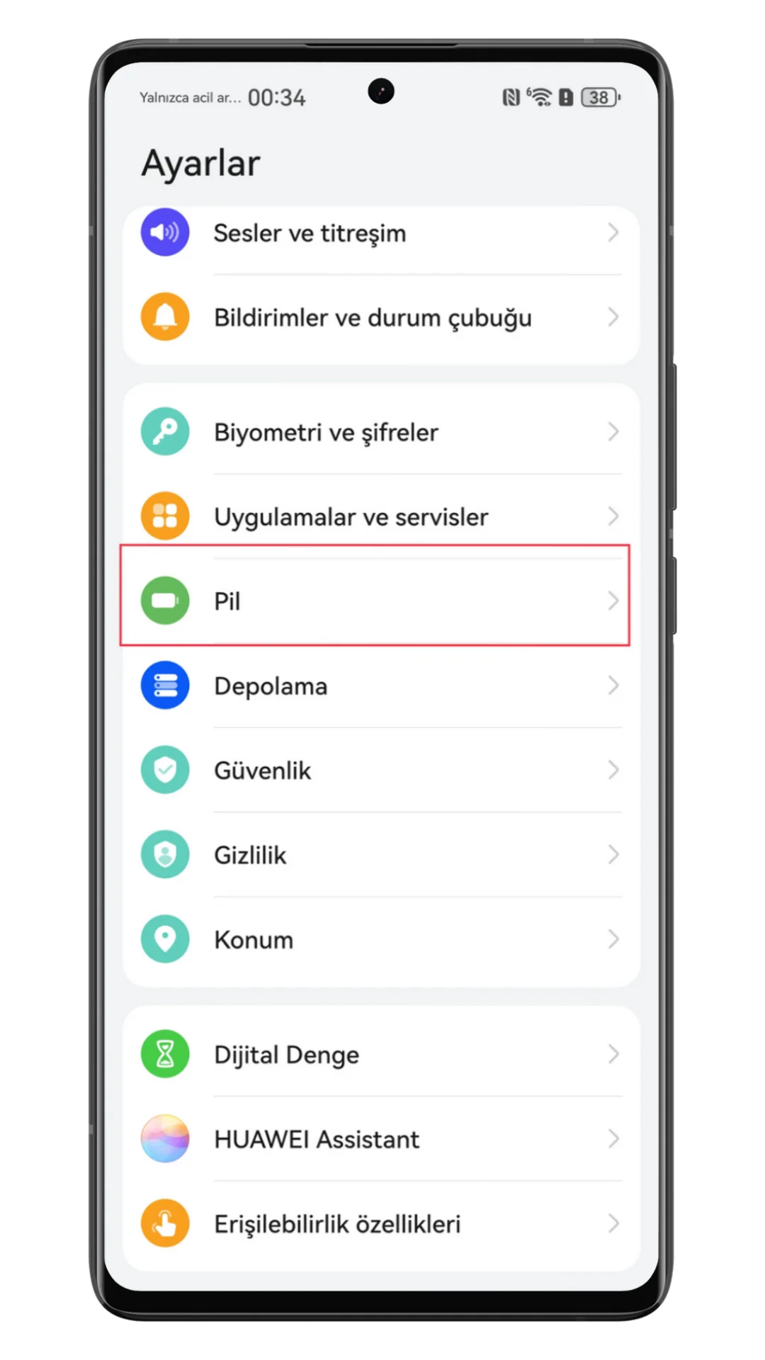 huawei performans modu