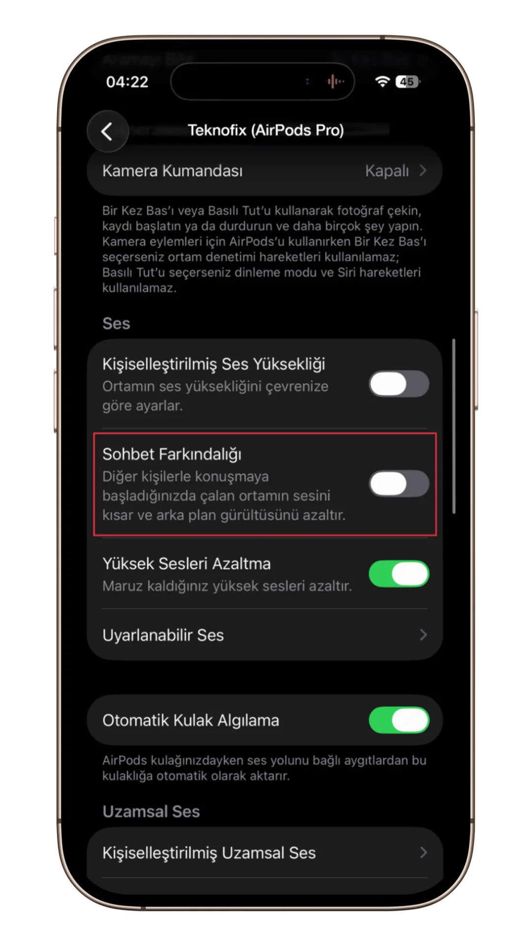 iphone sohbet farkındalığı iphone sohbet farkındalığı