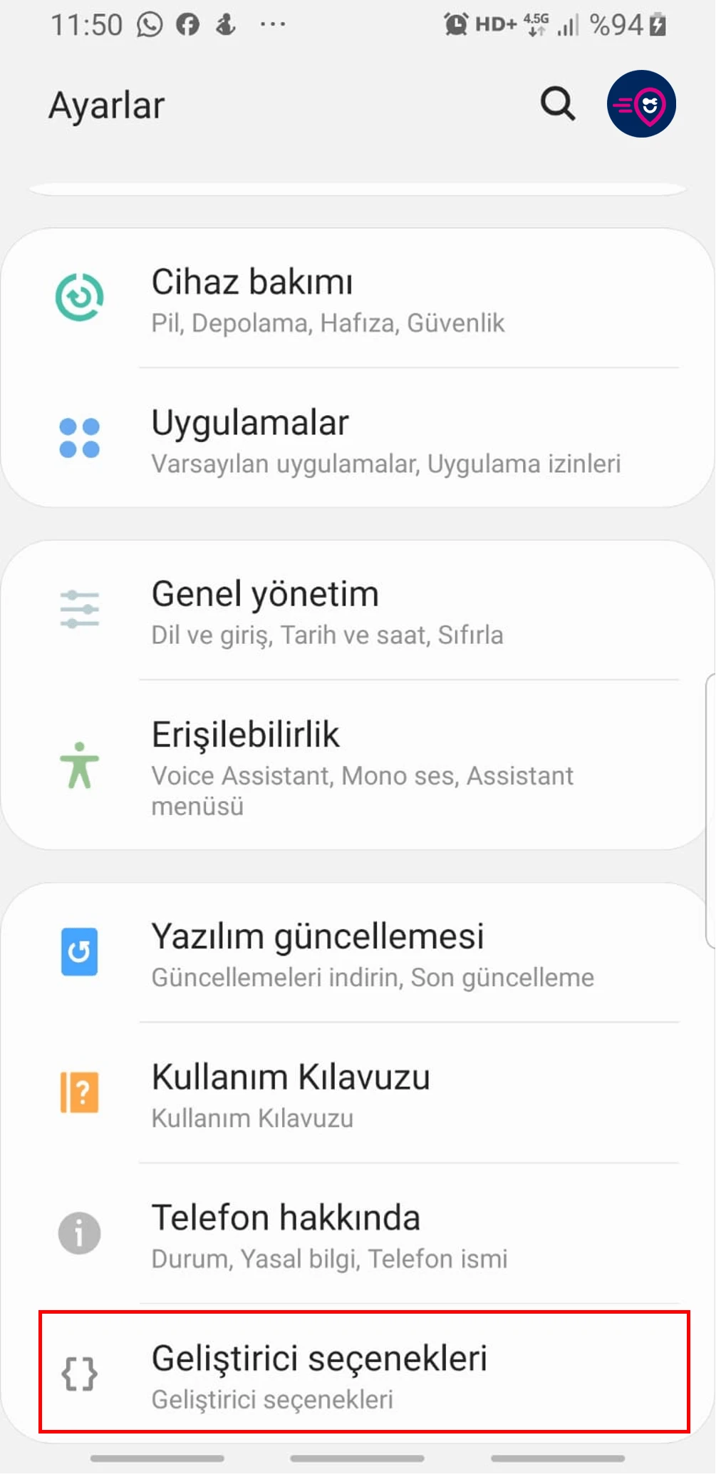 samsung animasyon geçişleri