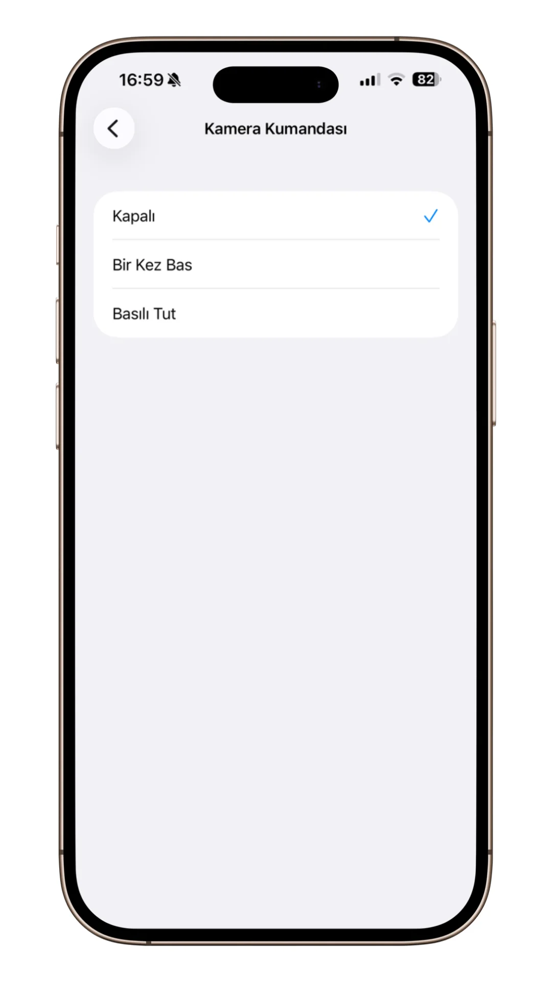 airpods kamera kumandası