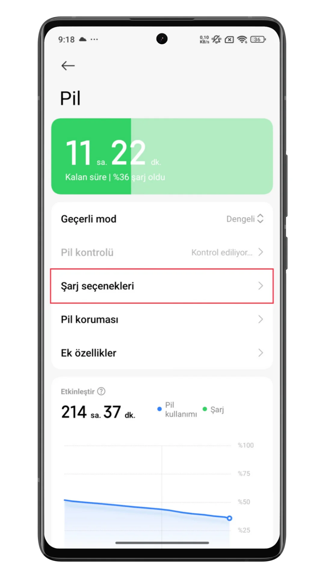 xiaomi şarjda ısınma çözüm