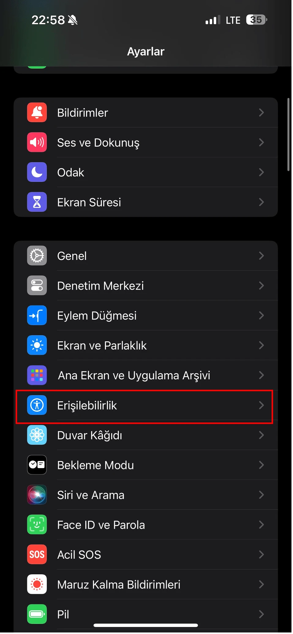 airpods ses yüksekliği kaydırma