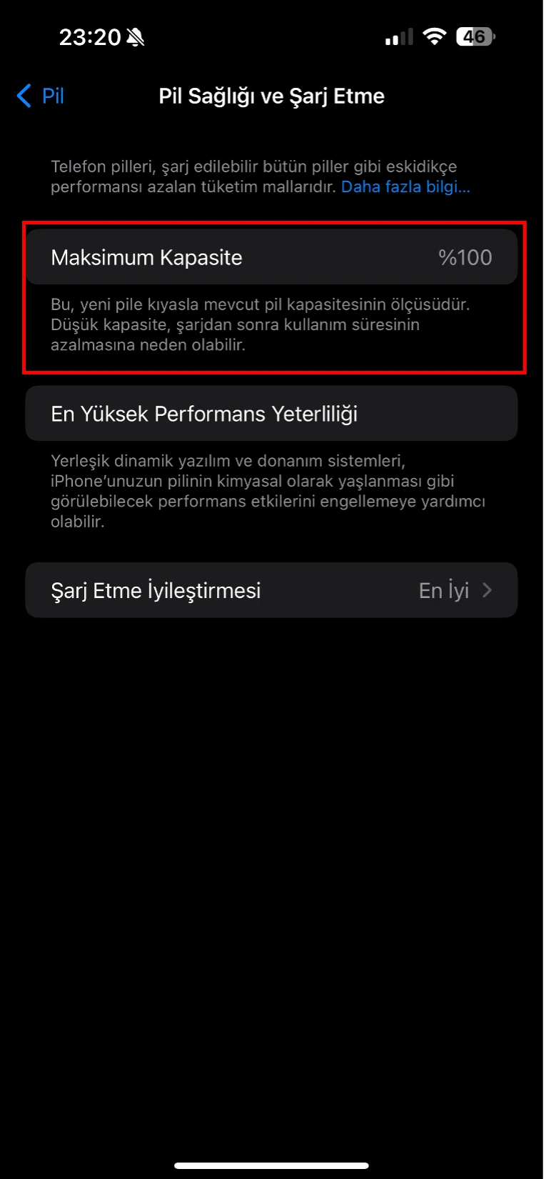 iphone aniden kapandı