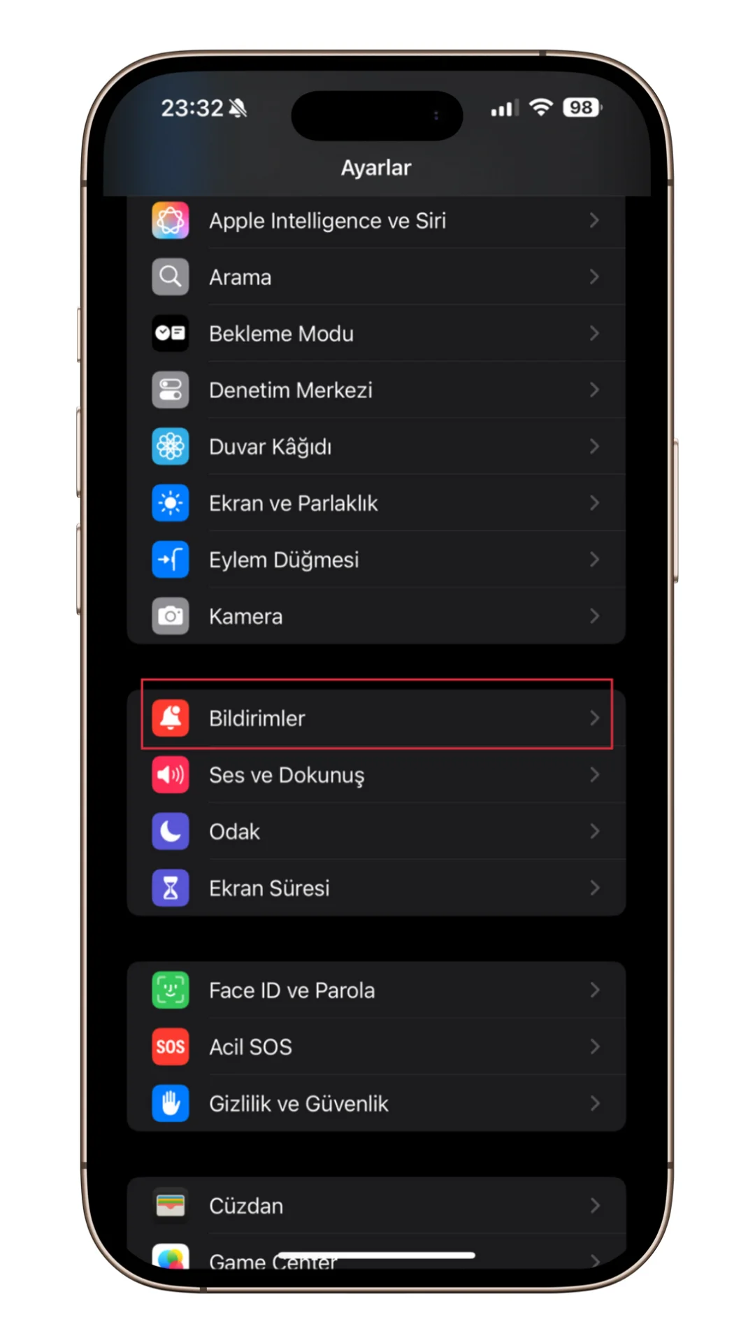 iphone deprem afet bildirimi