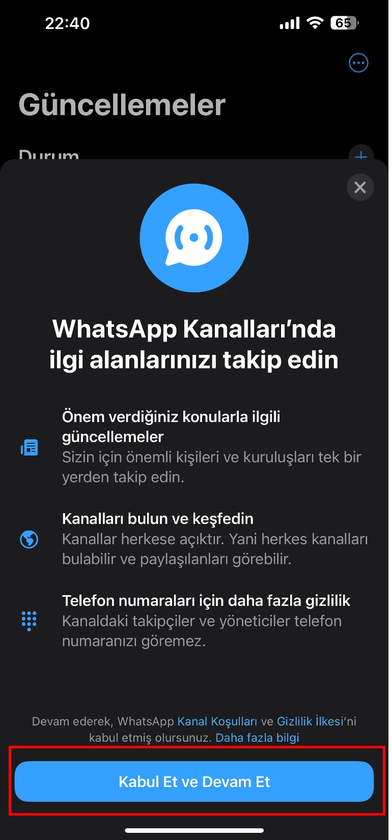 whatsapp gruplara katılma