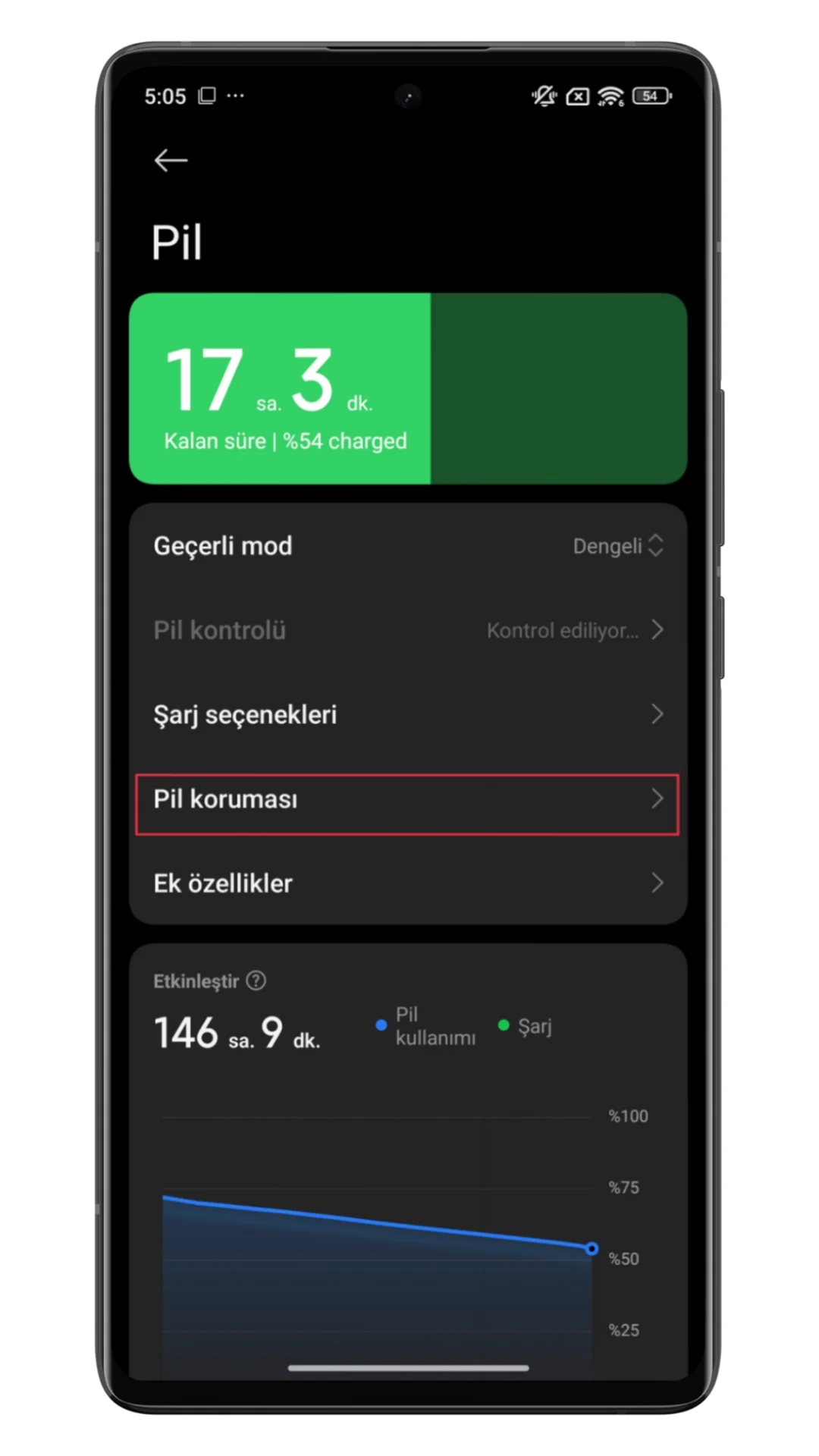 xiaomi şarj etme sayısı