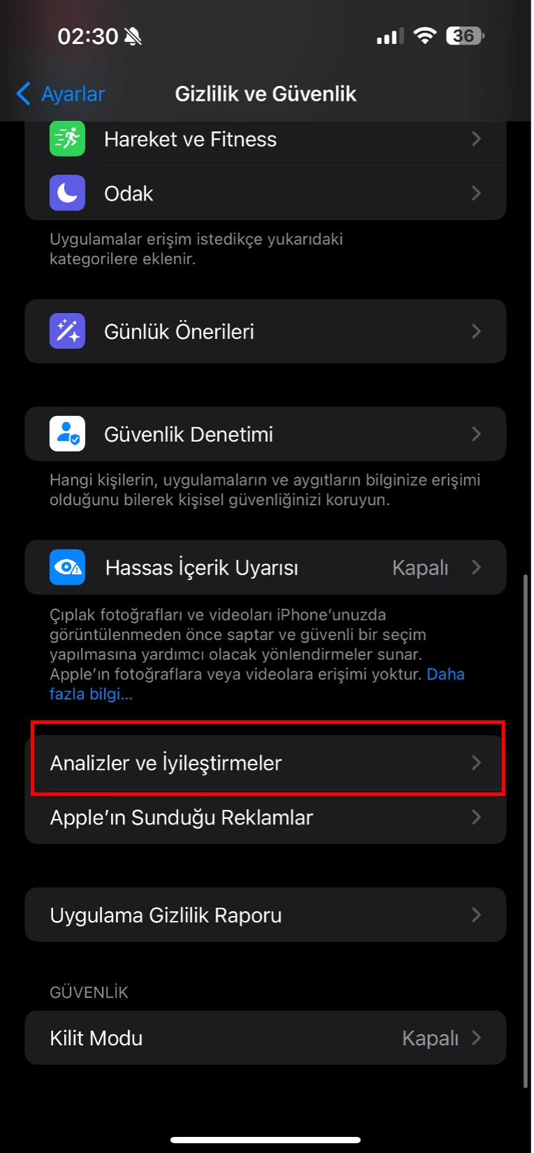 iphone gerçek pil sağlık değeri