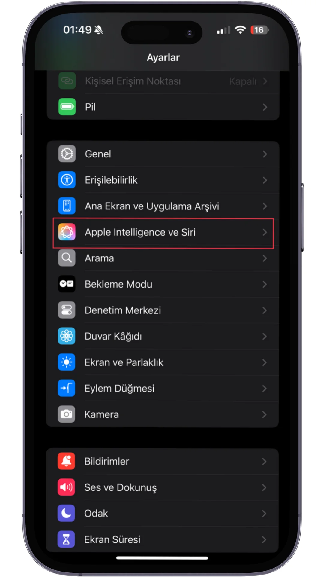 siri konuşmuyor