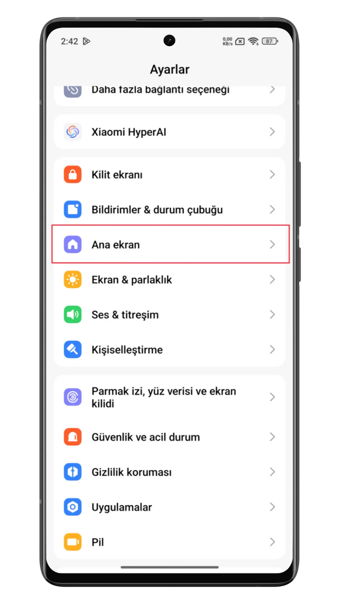 xiaomi tuş değiştirme
