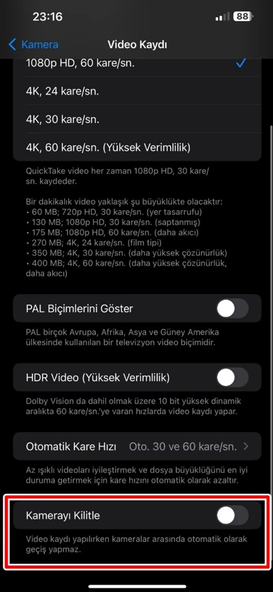 Kaliteli Fotoğraf ve Video Çekmek İçin iPhone Kamera Ayarları