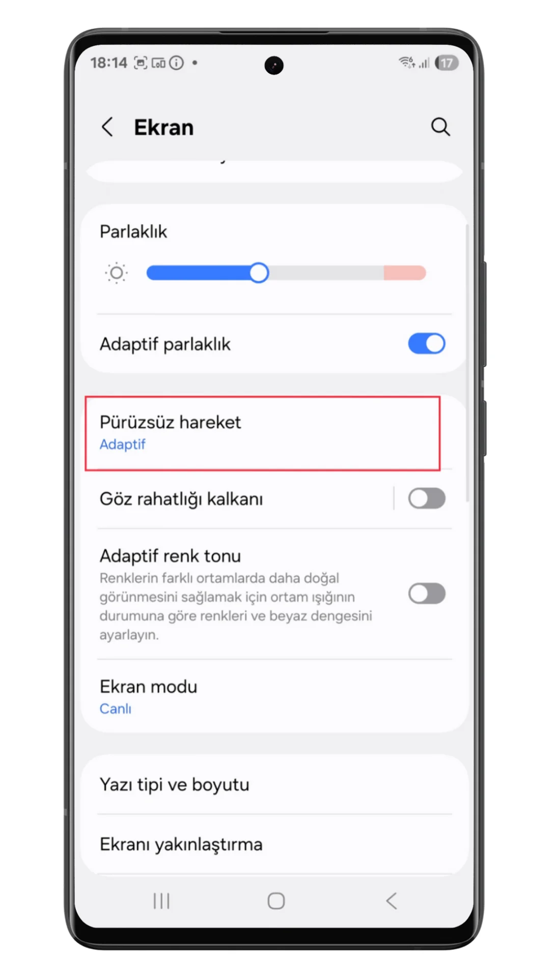Pürüzsüz Hareket