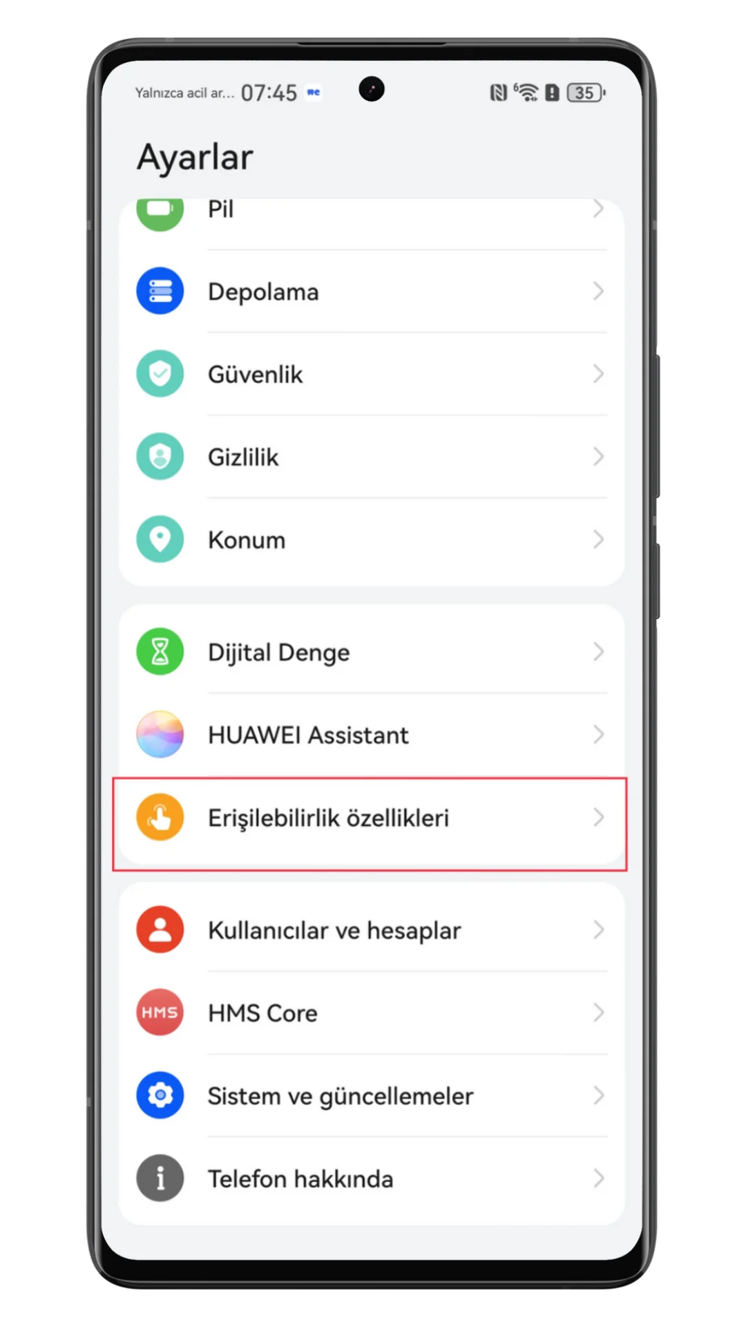 huawei akıllı kapak