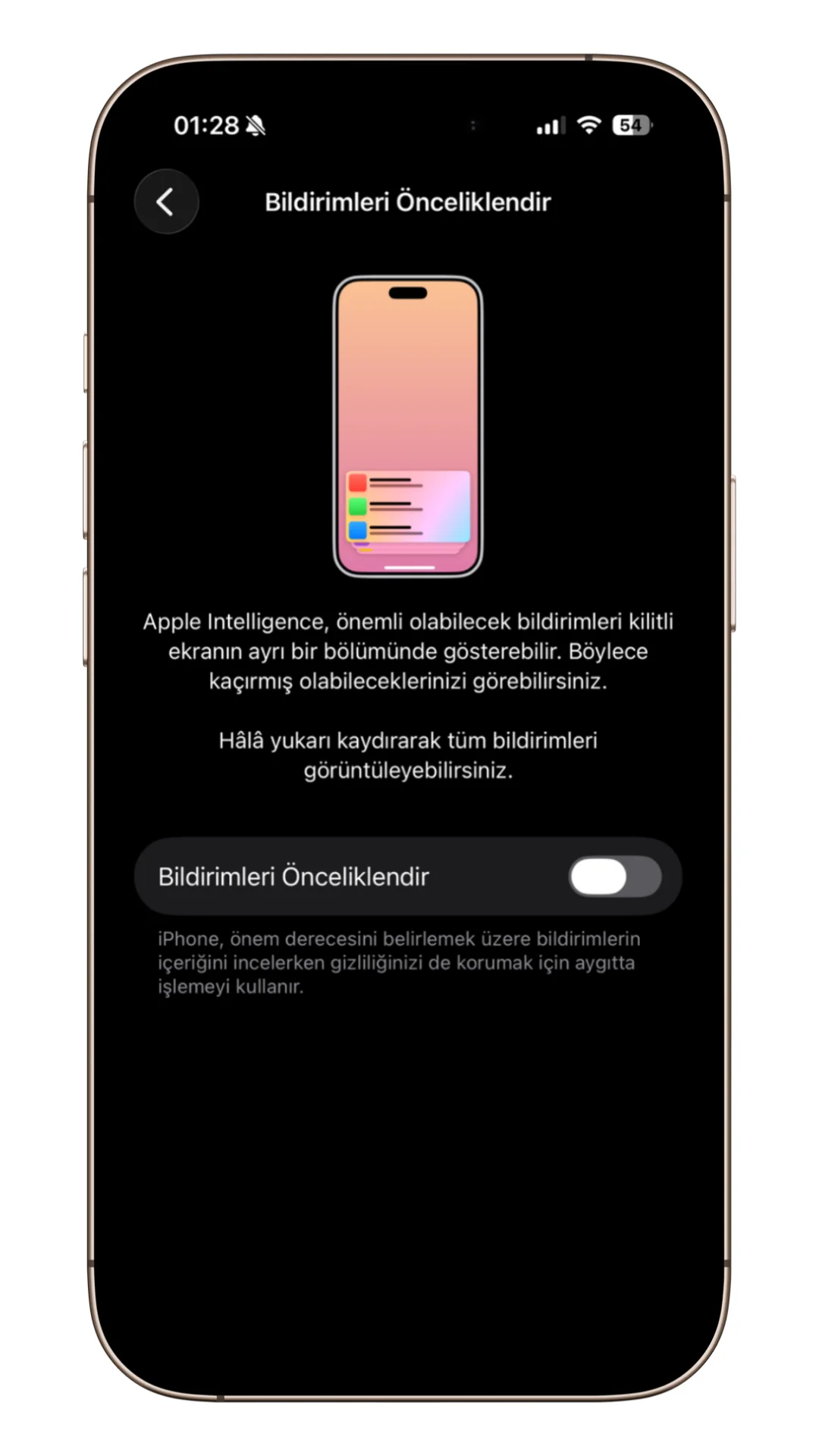 bildirimleri önceliklendir bildirimleri önceliklendir