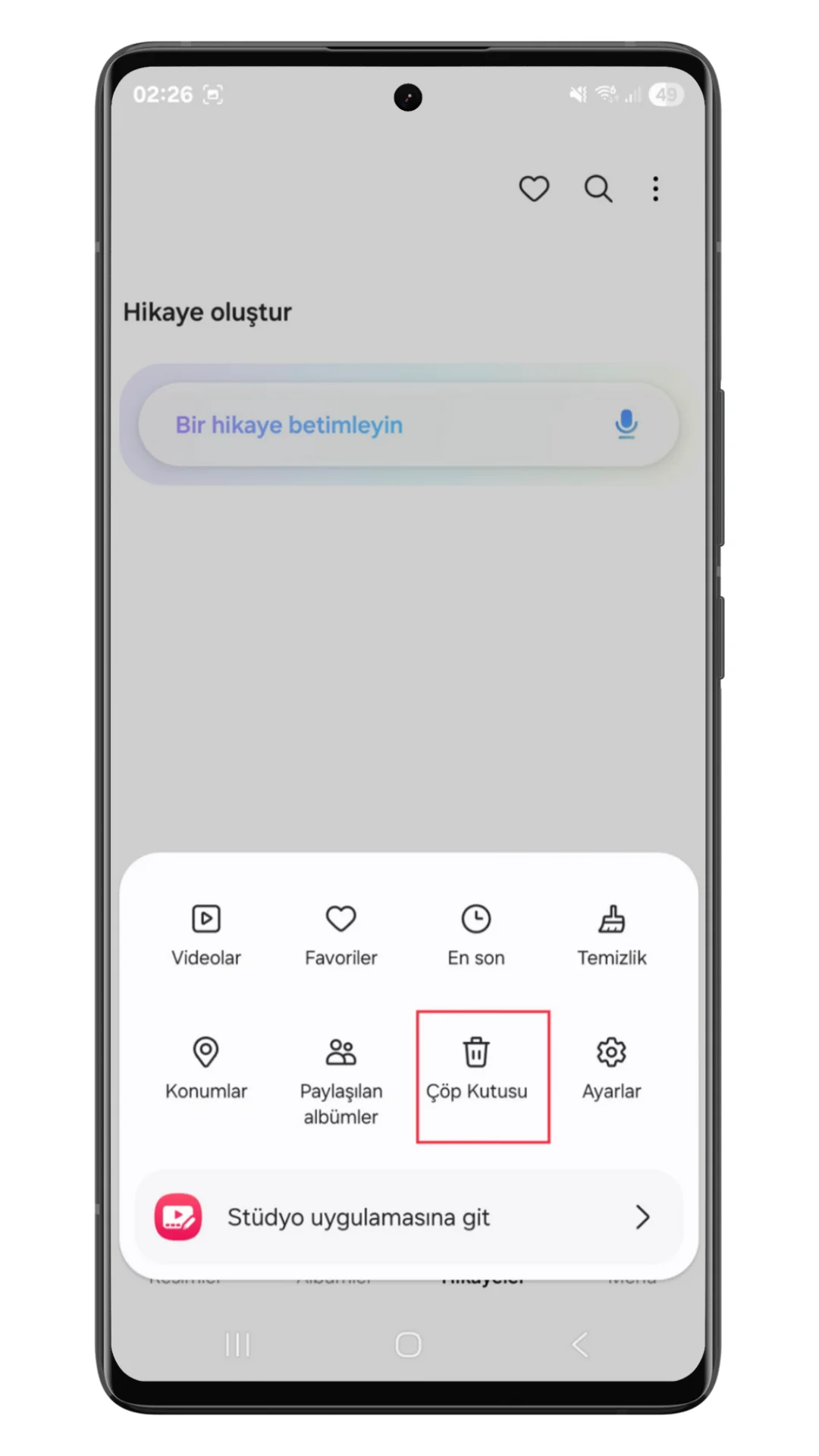 samsung silinen fotoğrafları kurtarma
