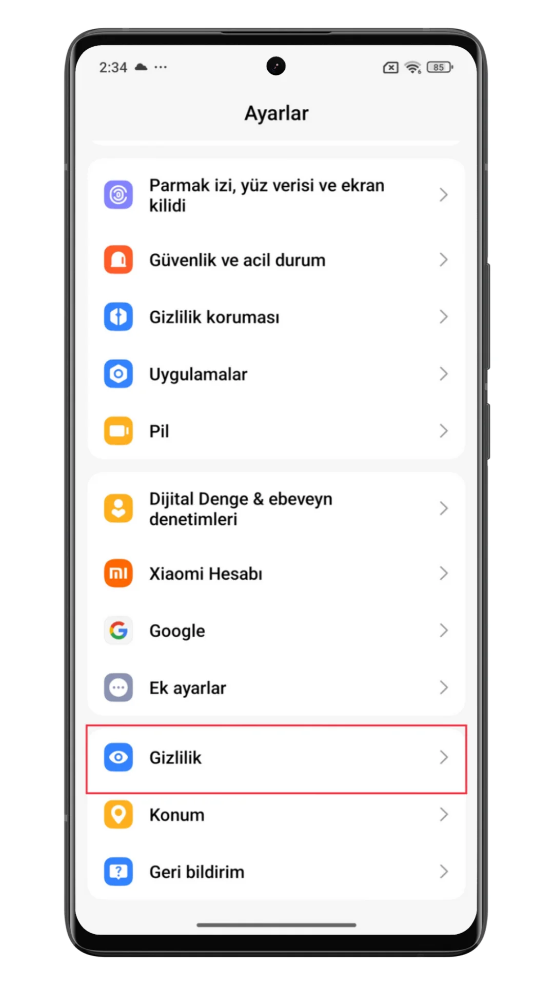 kullanım ve teşhis bilgileri