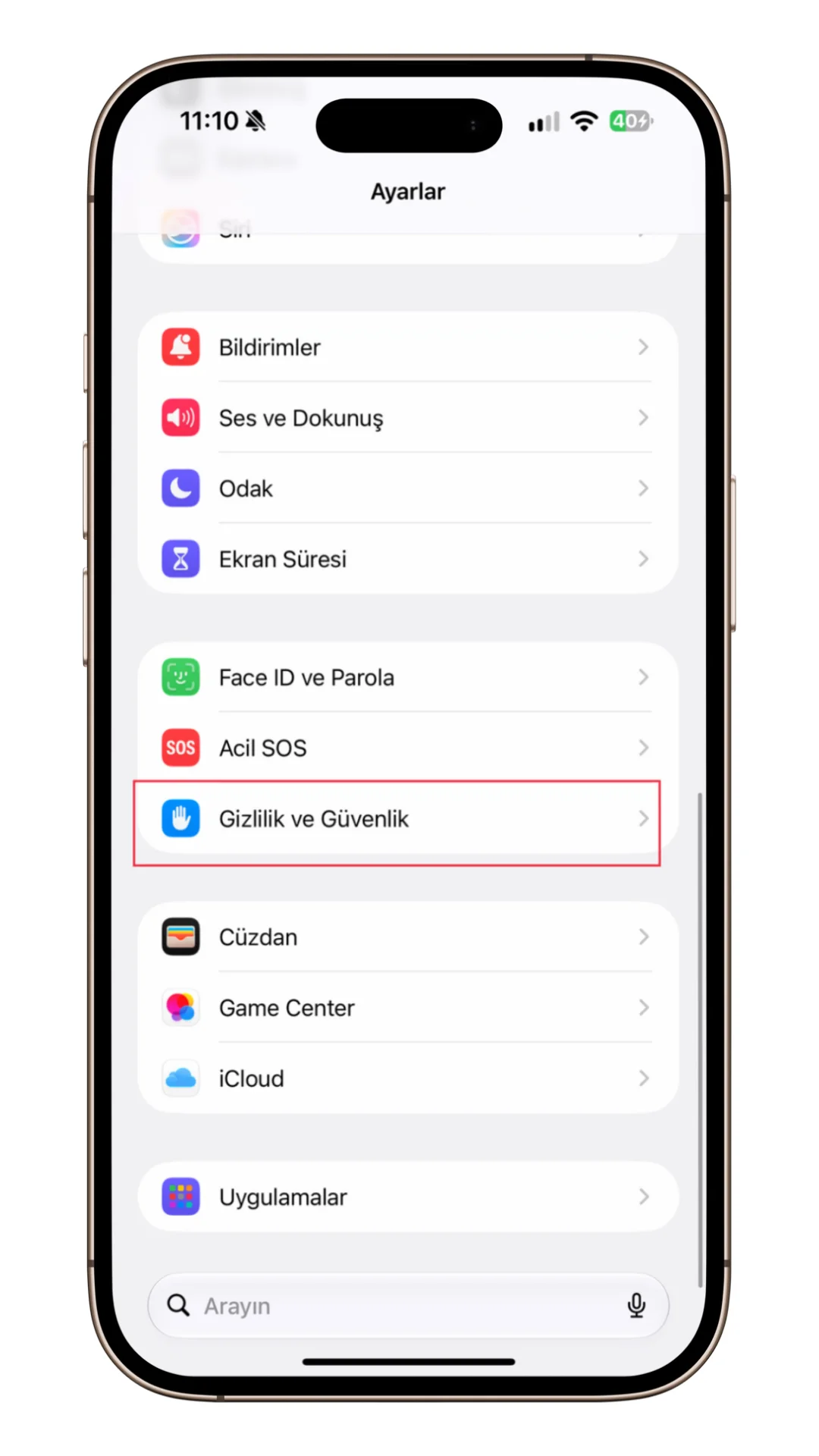 iPhone Analiz ve İyileştirmeler Nasıl Kapatılır iPhone Analiz ve İyileştirmeler Nasıl Kapatılır