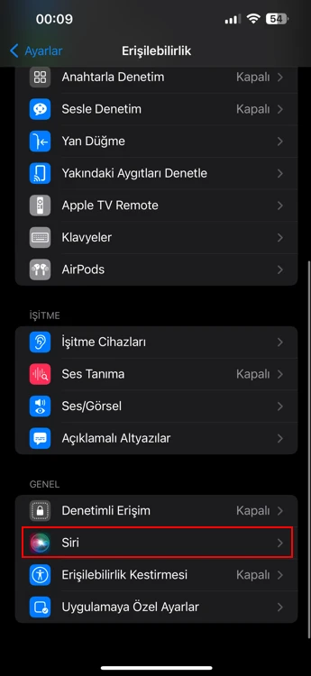 iPhone’da Her Zaman Hey Siri’yi Dikkate Al