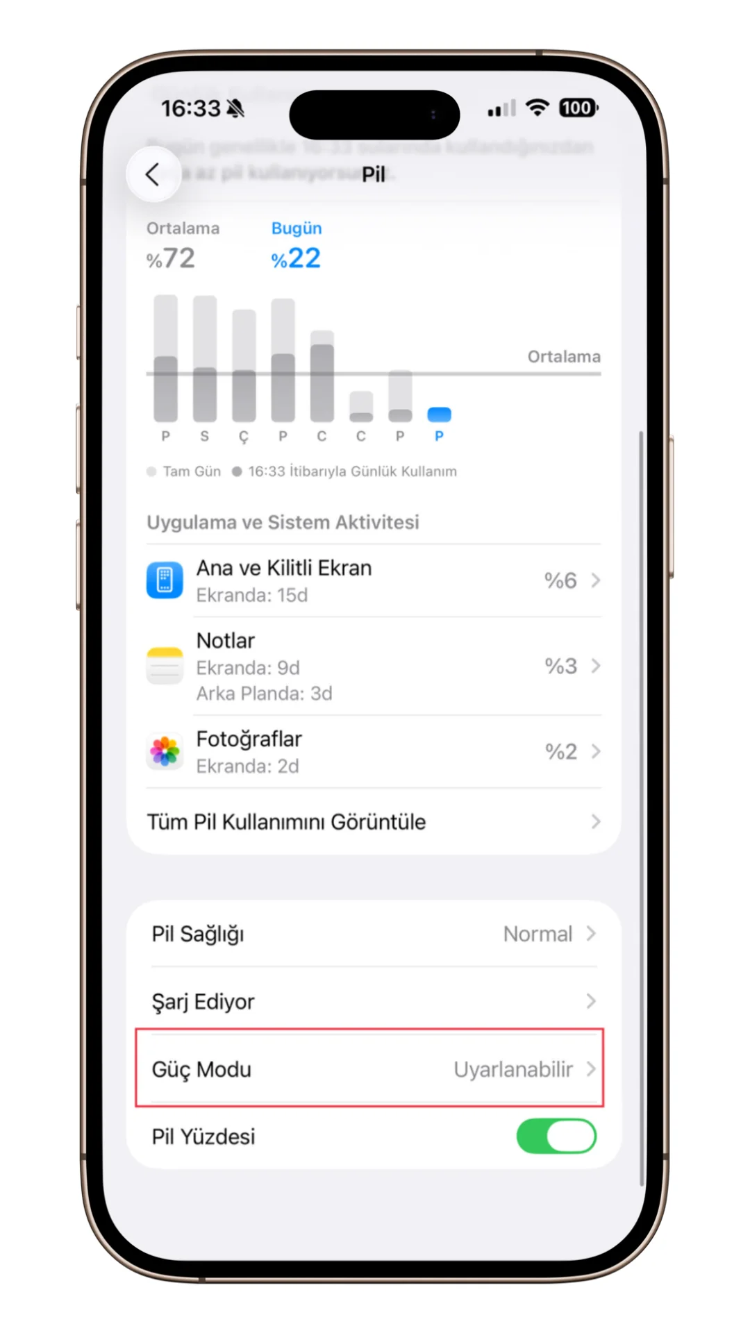 iphone ekran parlaklığı iphone ekran parlaklığı