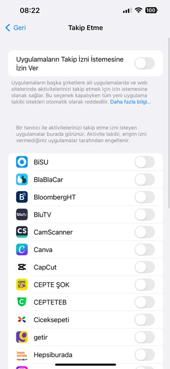 iPhone’da Reklamları Engelleme