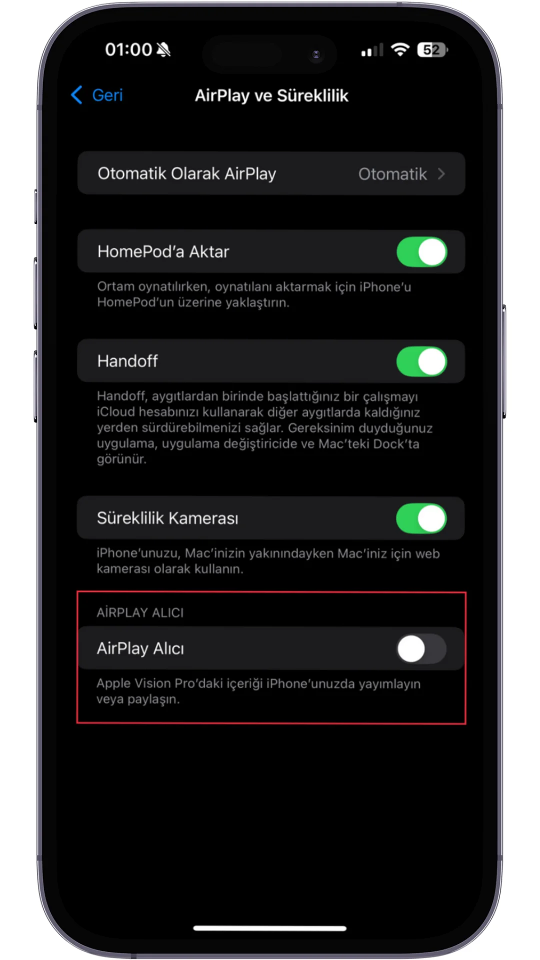 airplay alıcı