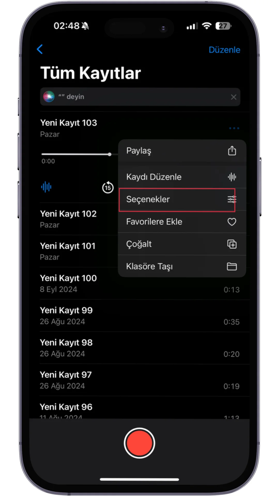 ses kayıt kalitesini sonradan arttırma