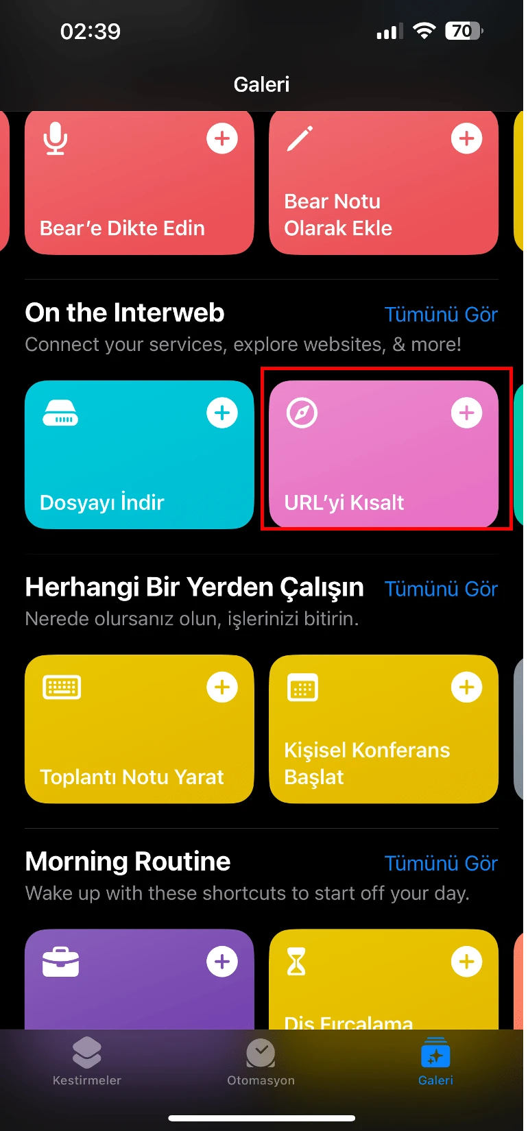 url kısaltma