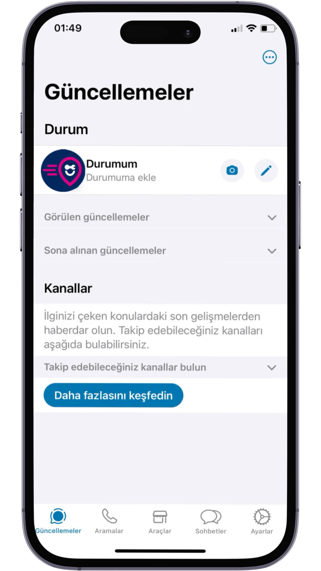 whatsapp kanal oluştur