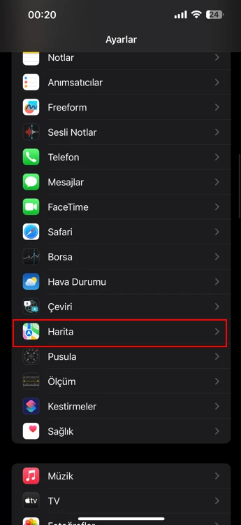 iPhone Hava Kalitesi Kontrolü Yapma