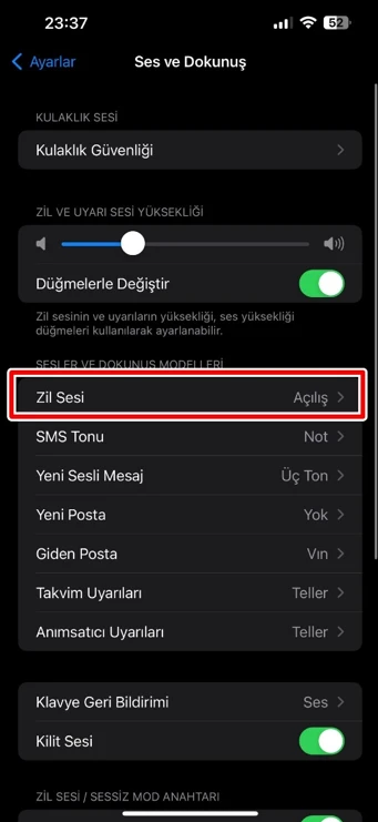 iPhone Zil Sesi Değiştirmenin En Pratik Yöntemleri