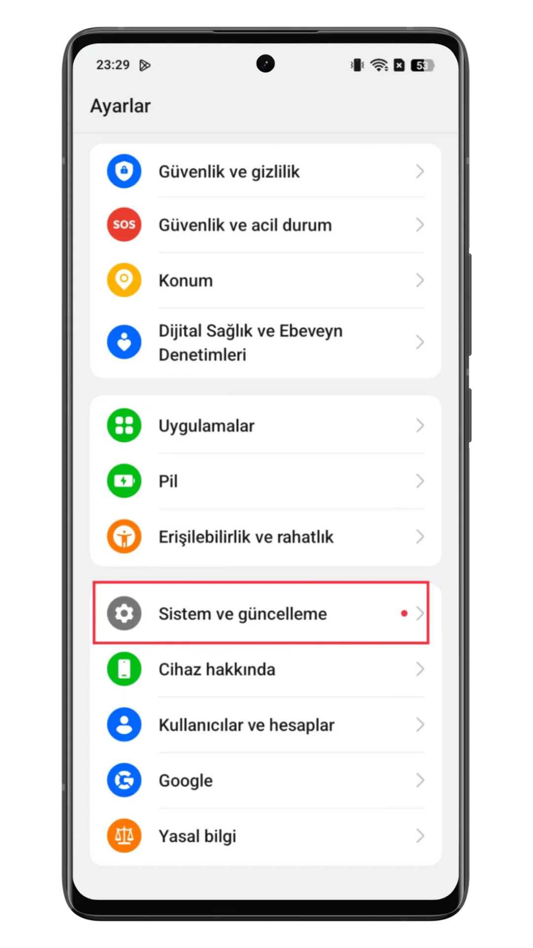 oppo onarım modu