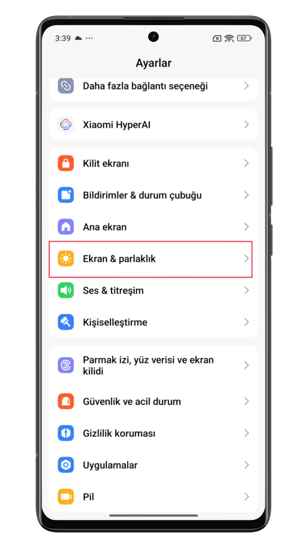xiaomi yazı tipi değiştirme