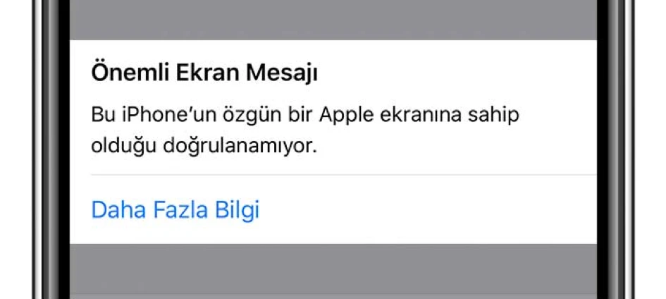 iPhone Ekranım Orijinal Mi?