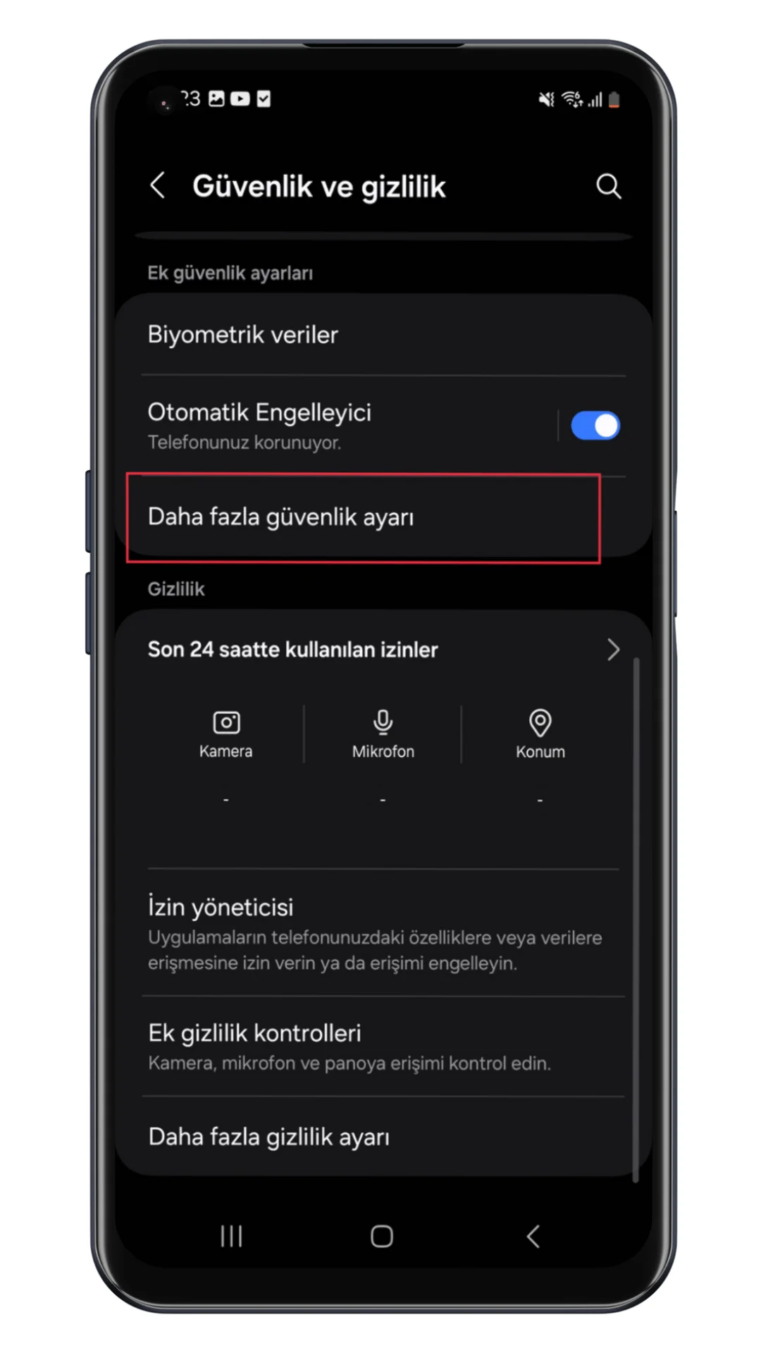samsung bilinmeyen uygulamaları yükle