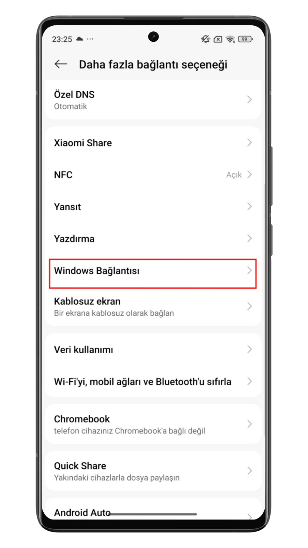xiaomi windows bağlama