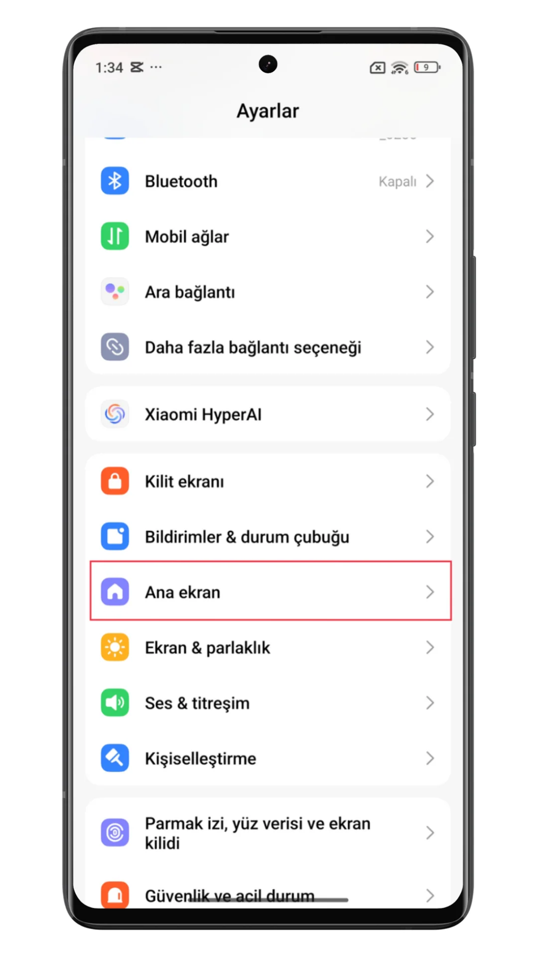 xiaomi animasyon hızı