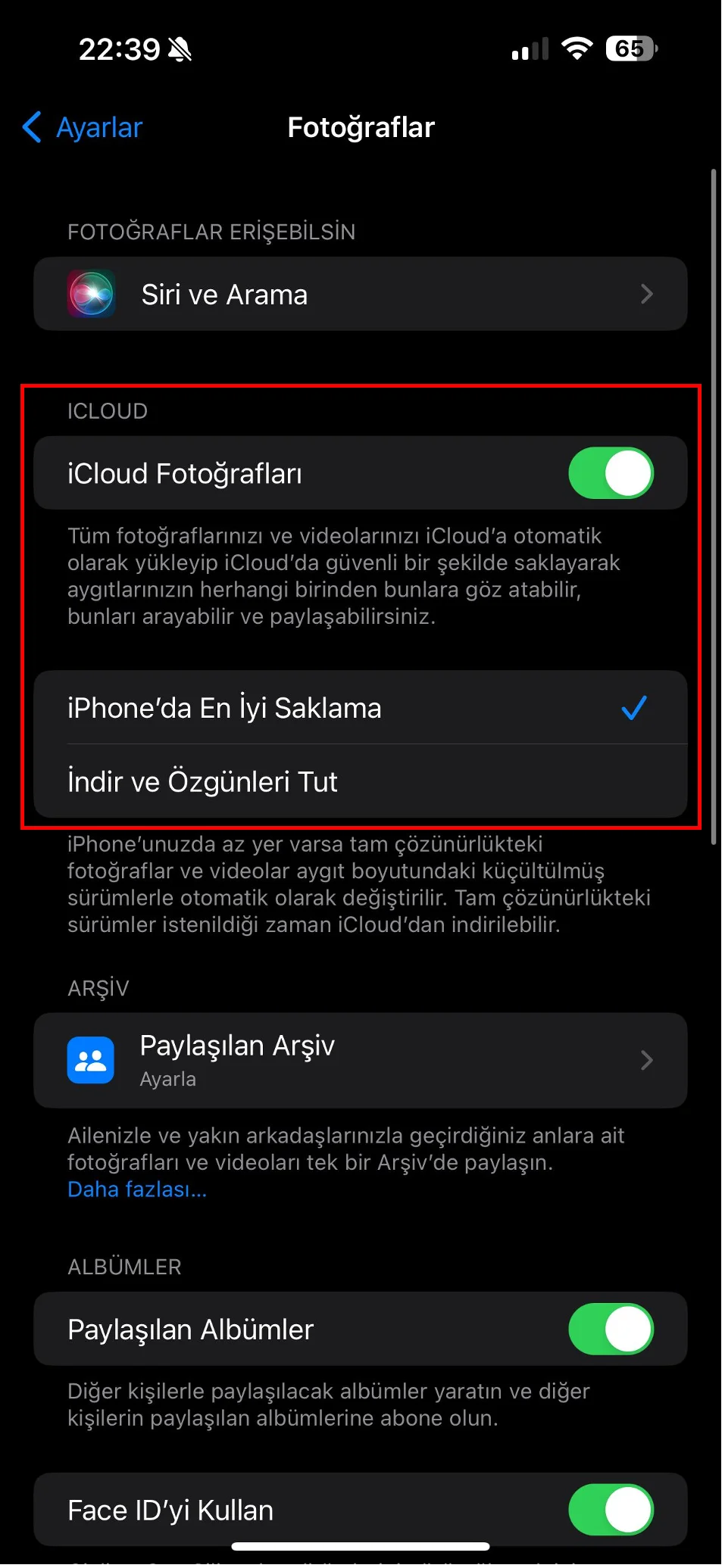 icloud fotoğraf yedekleme sorunu çözüm