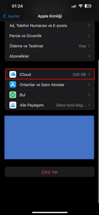 iPhone Whatsapp Otomatik Yedekleme